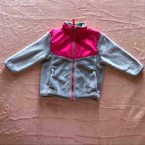 Pink & Gray Champion Jacket